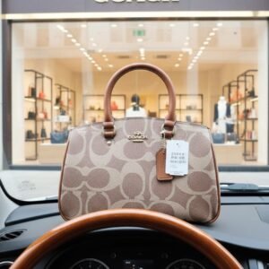 First Copy Bag Coach Savannah Carryall Bag In Signature Coated Canvas