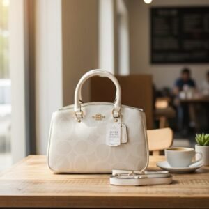 First Copy Bag Coach Savannah Carryall Bag In Signature Coated Canvas 1