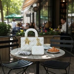 First Copy Bag Dior Combo With Scarf & Wallet WT