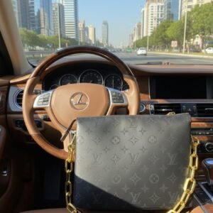 First Copy LouisVuitton Coussin High Quality Bag black