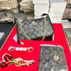 First Copy Bag Coach Black